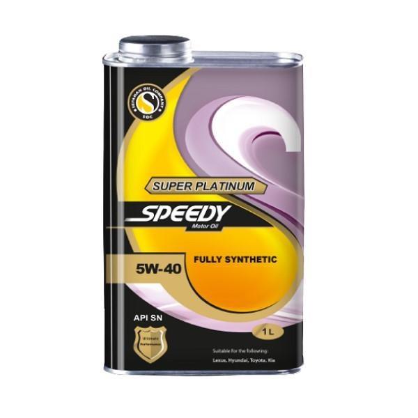 روغن موتور اسپیدی مدل سوپر پلاتینیوم 5W-40 SN حجم 1 لیتر